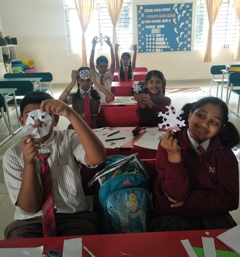 Paper Blizzard – Art-Infused Snowflakes Making