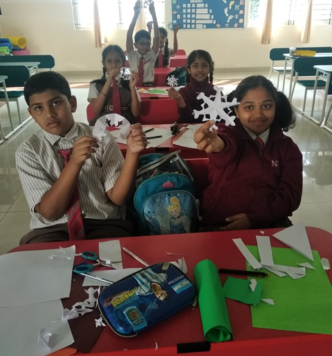 Paper Blizzard – Art-Infused Snowflakes Making