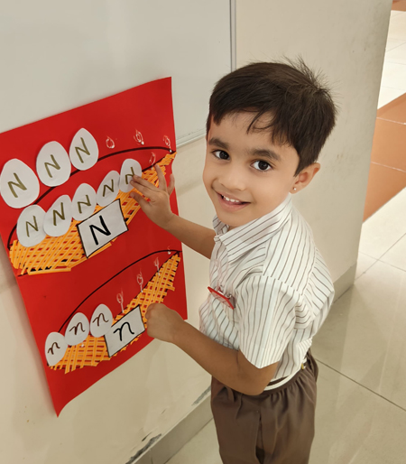 Letter N - Nest Activity