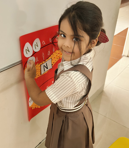 Letter N - Nest Activity