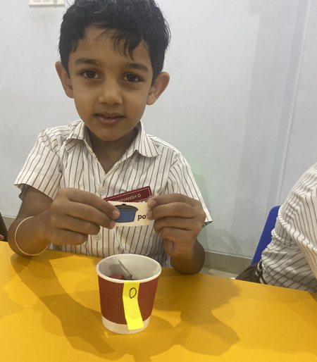Sorting of vowel