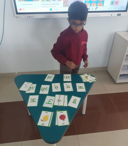 Hindi alphabet letters