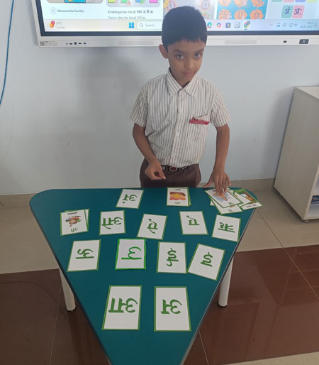 Hindi alphabet letters