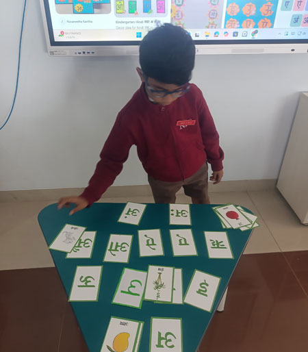 Hindi alphabet letters