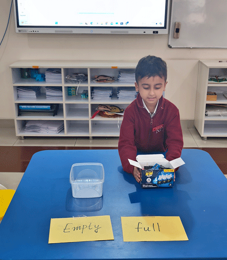 KG 1 A - Full and Empty