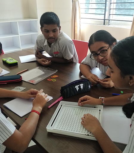 Finding Areas with Geoboards