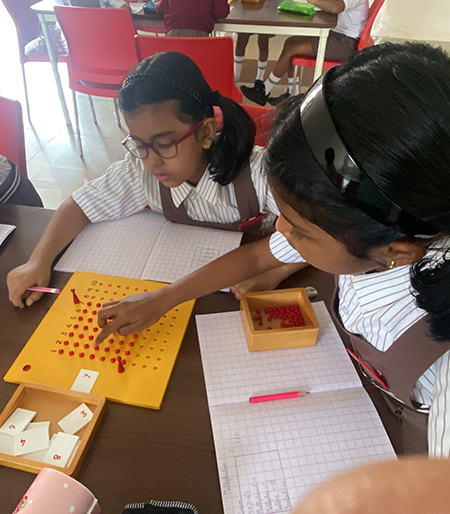 Learning Multiplication with Boards
