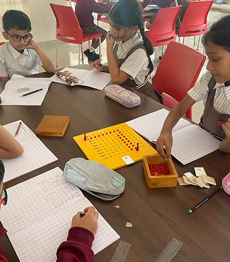 Learning Multiplication with Boards