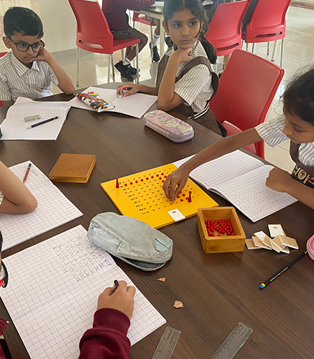 Learning Multiplication with Boards