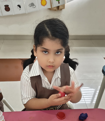 Ganesha Chaturthi: A Creative Clay Activity for KG 1