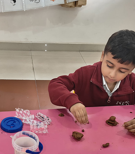 Ganesha Chaturthi - A Creative Clay Activity for KG 1