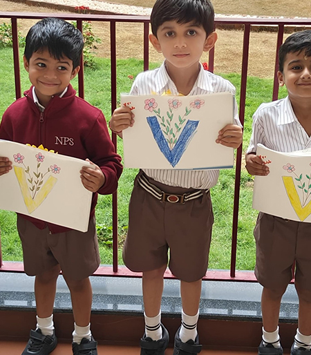 Hands-On Fun with Letters U & V