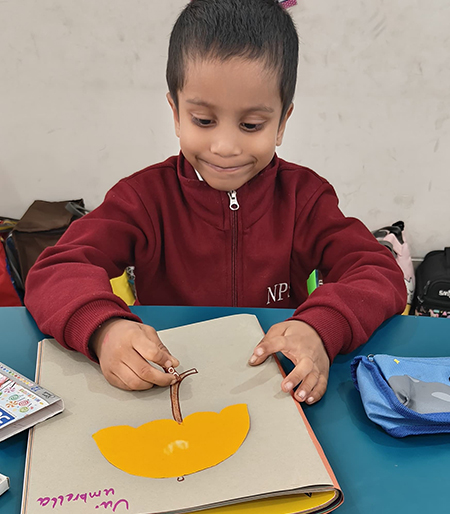 Hands-On Fun with Letters U & V