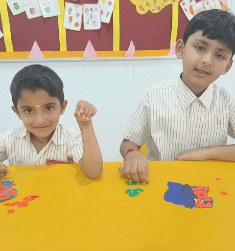 Kg I & II : Republic Day