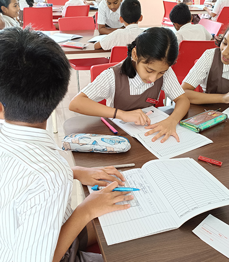 Cheque Leaf Large Numbers