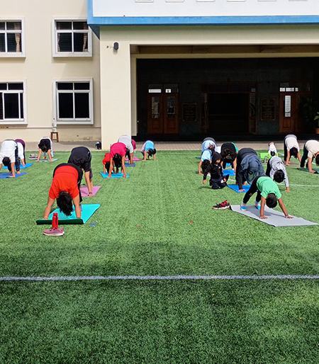 Parents’ Yoga Session