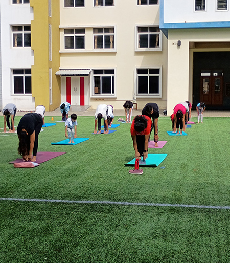 Parents’ Yoga Session