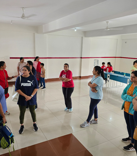 Zumba Practice Session