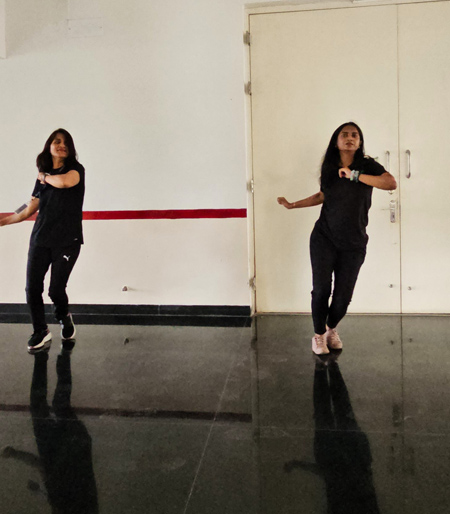 Zumba Practice Session