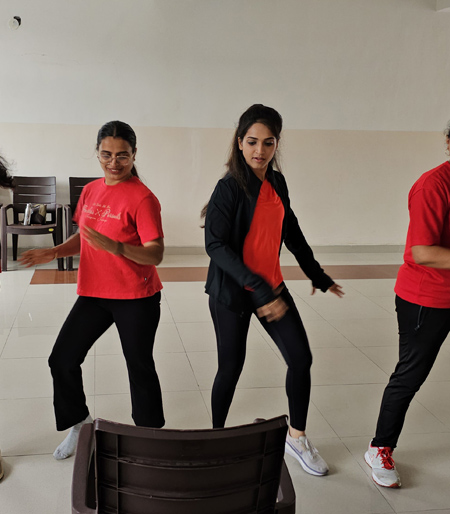 Zumba Practice Session