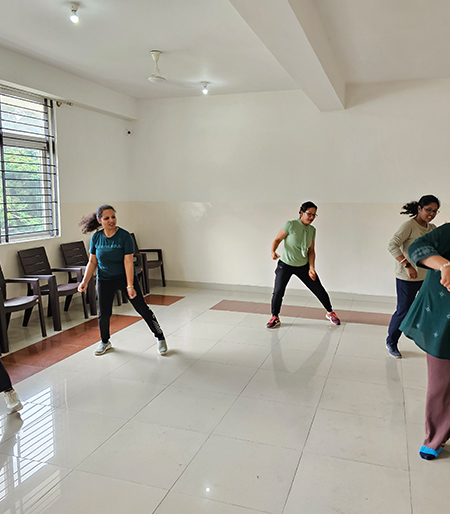 Zumba Practice Session