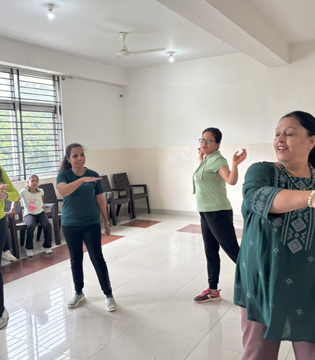 Zumba Practice Session
