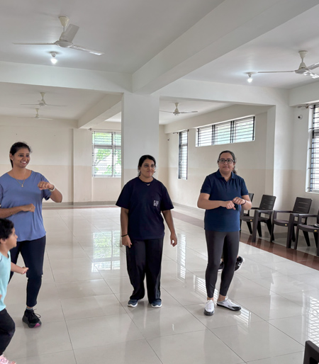 Zumba Practice Session